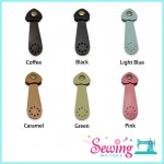 SNAP BUTTON - LOVE-LEATHER-7.5CM
